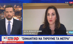 Όλγα Κεφαλογιάννη: “Ο πολιτικός πρέπει να δίνει το καλό παράδειγμα” (Βίντεο)