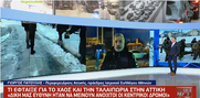 Στο 90% οι κεντρικοί δρόμοι ανοιχτοί κατά τον Πατούλη – «Να αναλάβει ο καθένας τις ευθύνες του – Η Περιφέρεια έκανε ό,τι μπορούσε»