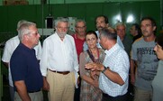 Επίσκεψη κλιμακίου του ΣΥΡΙΖΑ στο εργοστάσιο των  Ελληνικών Αμυντικών Συστημάτων Αιγίου 
